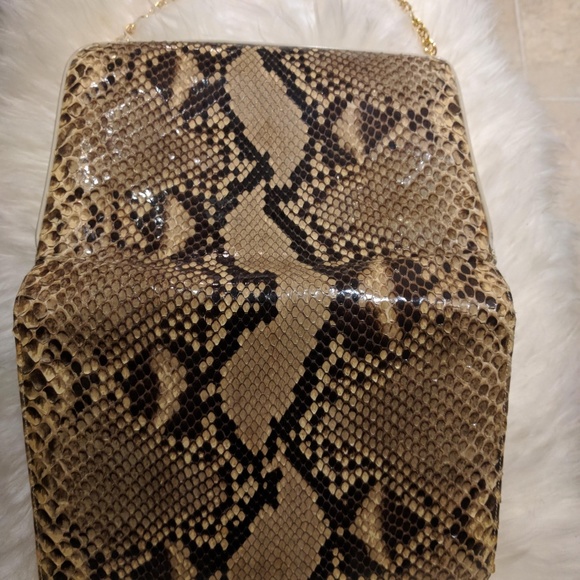 Authentic Python Clutch - Picture 1 of 4